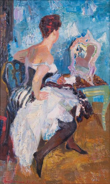 Louis BERTHOMMÉ-SAINT-ANDRÉ (1905-1977) 

Femme...