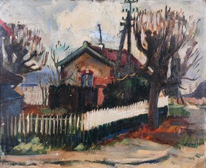 Lucien Joseph FONTANAROSA (1912-1975) 

Maison...