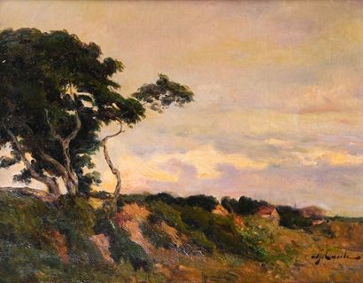 Alfred CASILE (1848-1909) 

Paysage 

Huile...