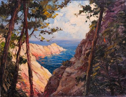 Tony CARDELLA (1898-1976) 

Calanches entre...