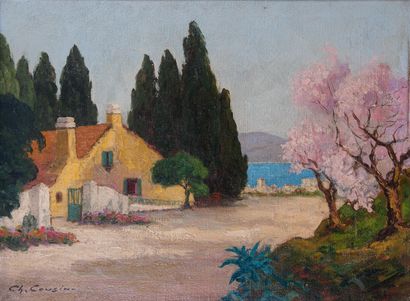 Charles COUSIN (1904-1972) 

Paysage à Martigues...