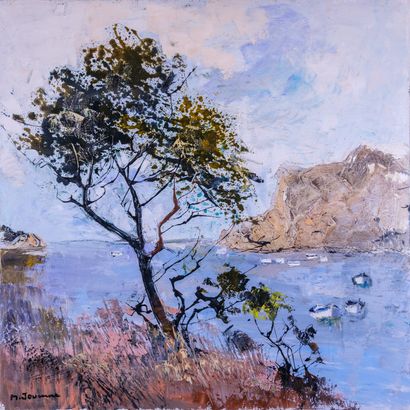 Michel JOUENNE (1933) 

Été en Corse 

Huile...