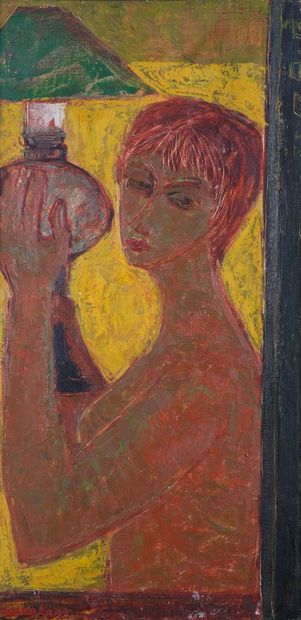 Nicolas CARREGA (1914-1992) 

Fille à la...