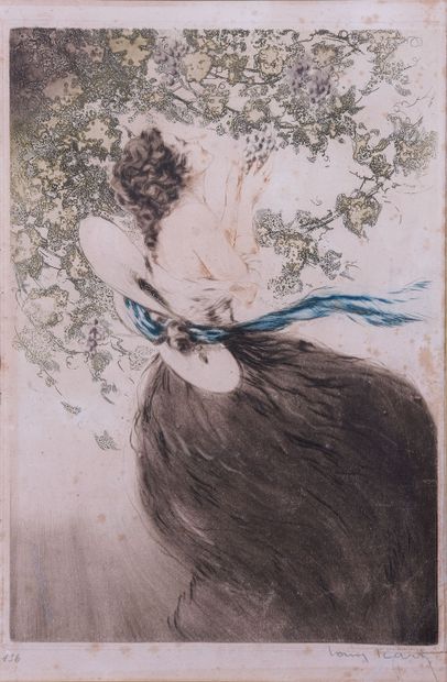 Louis ICART (1888-1950) 

La grappe de raisin...