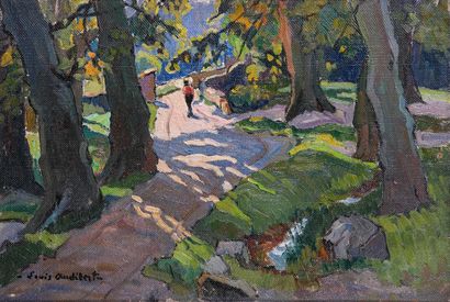 Louis AUDIBERT (1881-1983) 

Paysage aux...