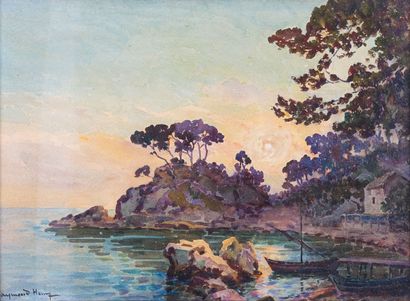 Ecole provençale début XXe s. 

Calanques...