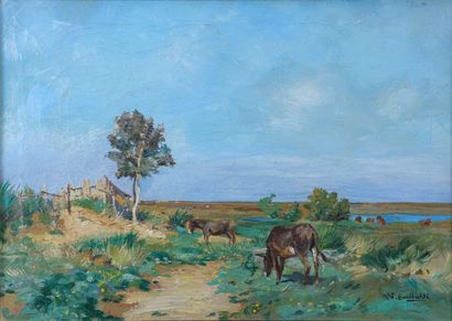 Joseph GARIBALDI (1863-1941) 

Chevaux en...
