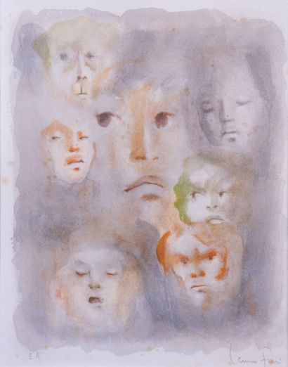 Leonor FINI (1907-1996) 

Les sept pêchés...