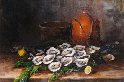 Lillie HONNORAT (XIX-XX) 

Nature morte aux...