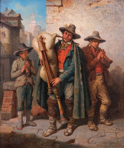 Dominique Antoine MAGAUD (1817-1899) 

Les...