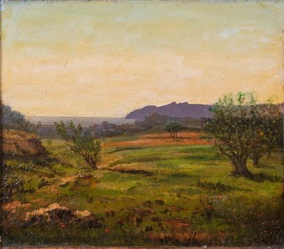 François SIMON (1818-1896) 

Paysage 

Huile...