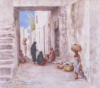 Joseph RAMAMANKAMONGJY (1898-1984) 

Ruelle...