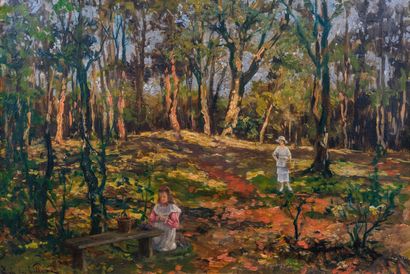Emmanuel DE LA VILLÉON (1858-1944) 

La cueillette...