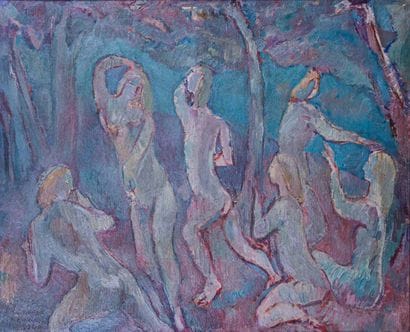 Richard MANDIN (1909-2002) 

Femmes nues....
