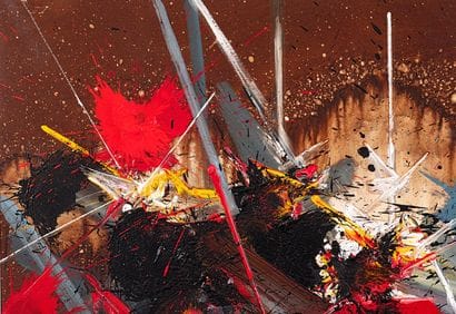 Georges MATHIEU (1921-2012) 

Forets attentives....