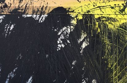 Hans HARTUNG (1904-1989) 

P 40 1985 H1 

Acrylique...