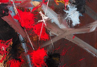 Georges MATHIEU (1921-2012) 

Forets attentives....