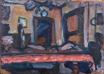 Auguste CHABAUD (1882-1955) 

La chambre...