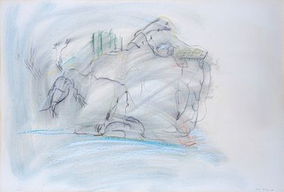 Daniel DEZEUZE (1942) 

Sans titre. 1988...