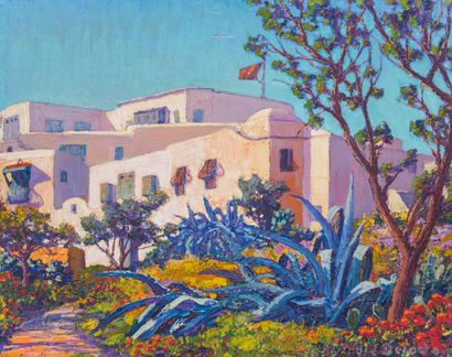André DELACROIX (1878-1934) 

Sidi bou Saïd...