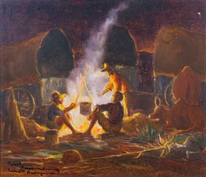 Joseph RAMAMANKAMONGJY (1898-1984) 

La Halte...