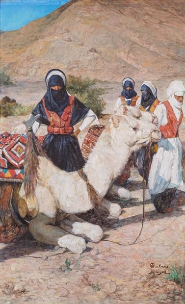 Émile DECKERS (1885-1968) 

La halte de la...