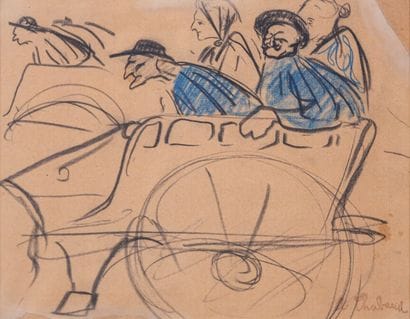 Auguste CHABAUD (1882-1955) 

Dans la calèche...