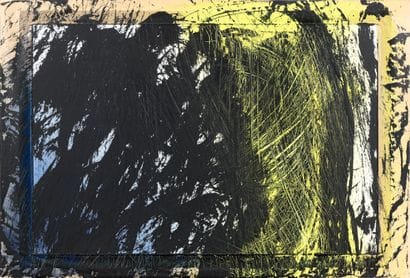 Hans HARTUNG (1904-1989) 

P 40 1985 H1 

Acrylique...