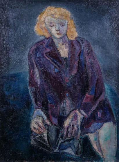 Richard MANDIN (1909-2002) 

Portrait d’une...