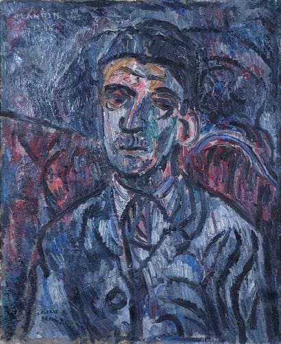 Richard MANDIN (1909-2002) 

Portrait d’homme....