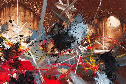 Georges MATHIEU (1921-2012) 

Forets attentives....