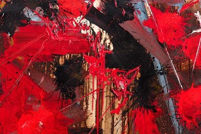 Georges MATHIEU (1921-2012) 

Forets attentives....