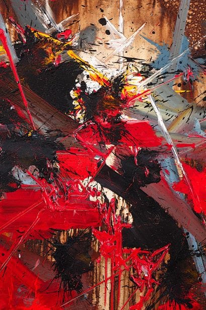 Georges MATHIEU (1921-2012) 

Forets attentives....