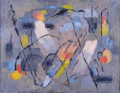 Albert COSTE (1896-1985) 

Composition. Circa...
