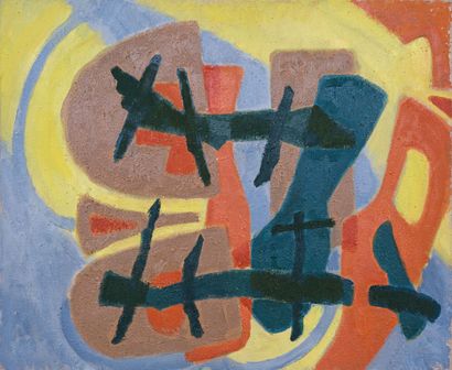 Albert COSTE (1896-1985) 

Composition. 1960...