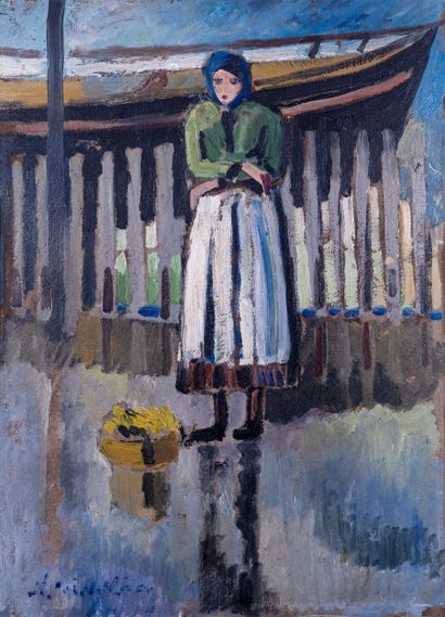 André VERDILHAN (1881-1963)

The Fish Merchant...