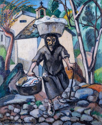 
André VERDILHAN (1881-1963)




The madwoman...