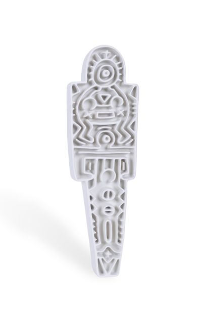 Keith HARING (1958-1990) d'après

Totem (concrete)

Résine

Edition...