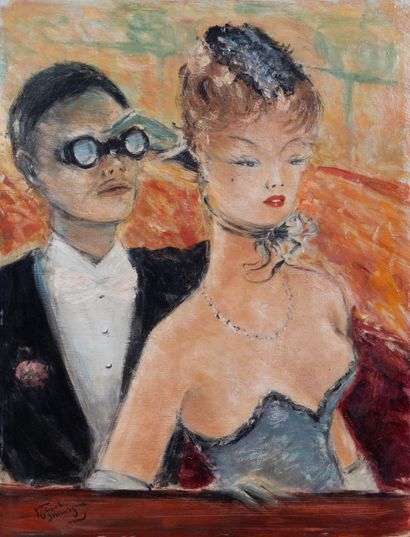 Jean Gabriel DOMERGUE (1889-1962)

Couple...