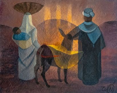 Louis TOFFOLI (1907-1999)

La fuite en Egypte....