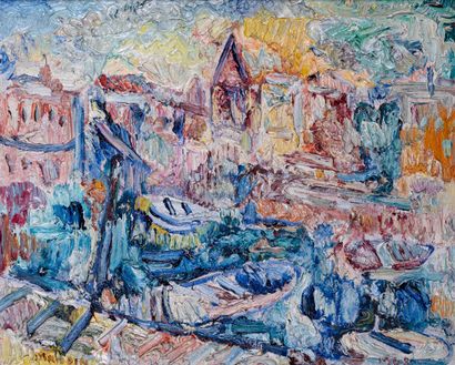 Richard MANDIN (1909-2002)

Couples. 1948

Oil...