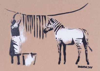 BANKSY (1974) x Dismaland

Zebre

Pochoir...