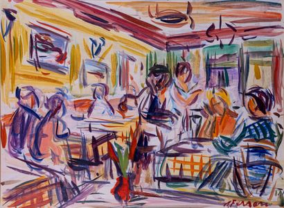 Antoine FERRARI (1910-1995)

The terrace...