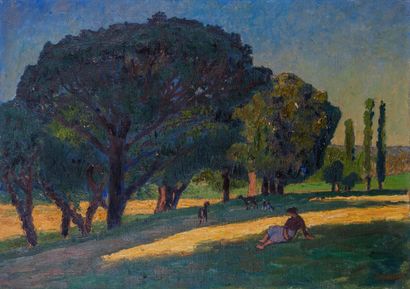 René SEYSSAUD (1867-1952) 

The goatherd...