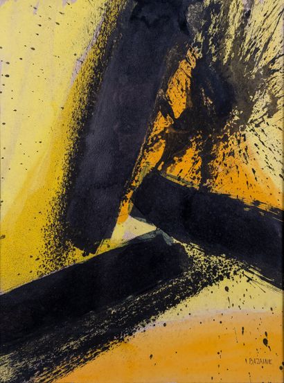Jean René BAZAINE (1904-2001)

Composition

Gouache...