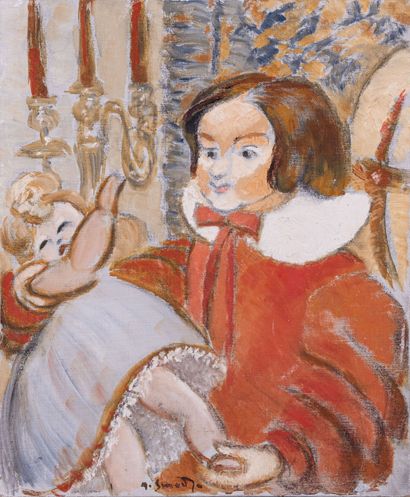 Alex SMADJA (1897-1977)

Les deux enfants

Huile...
