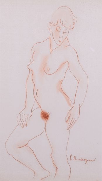 Pierre AMBROGIANI (1907-1985)

Naked woman

Sanguine

Signed...