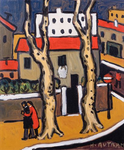 Henri AUTRAN (1926-2007)

The plane trees

Oil...