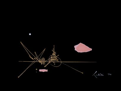 Georges MATHIEU (1921-2012)

Ninante. 1979

Gouache...
