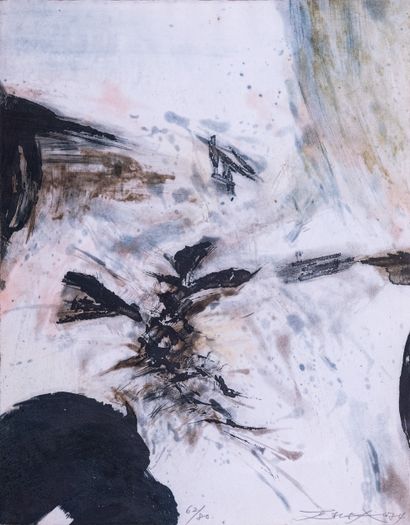 ZAO Wou-Ki (1921-2013)

Sans titre. 1974

Lithographie

Signée...